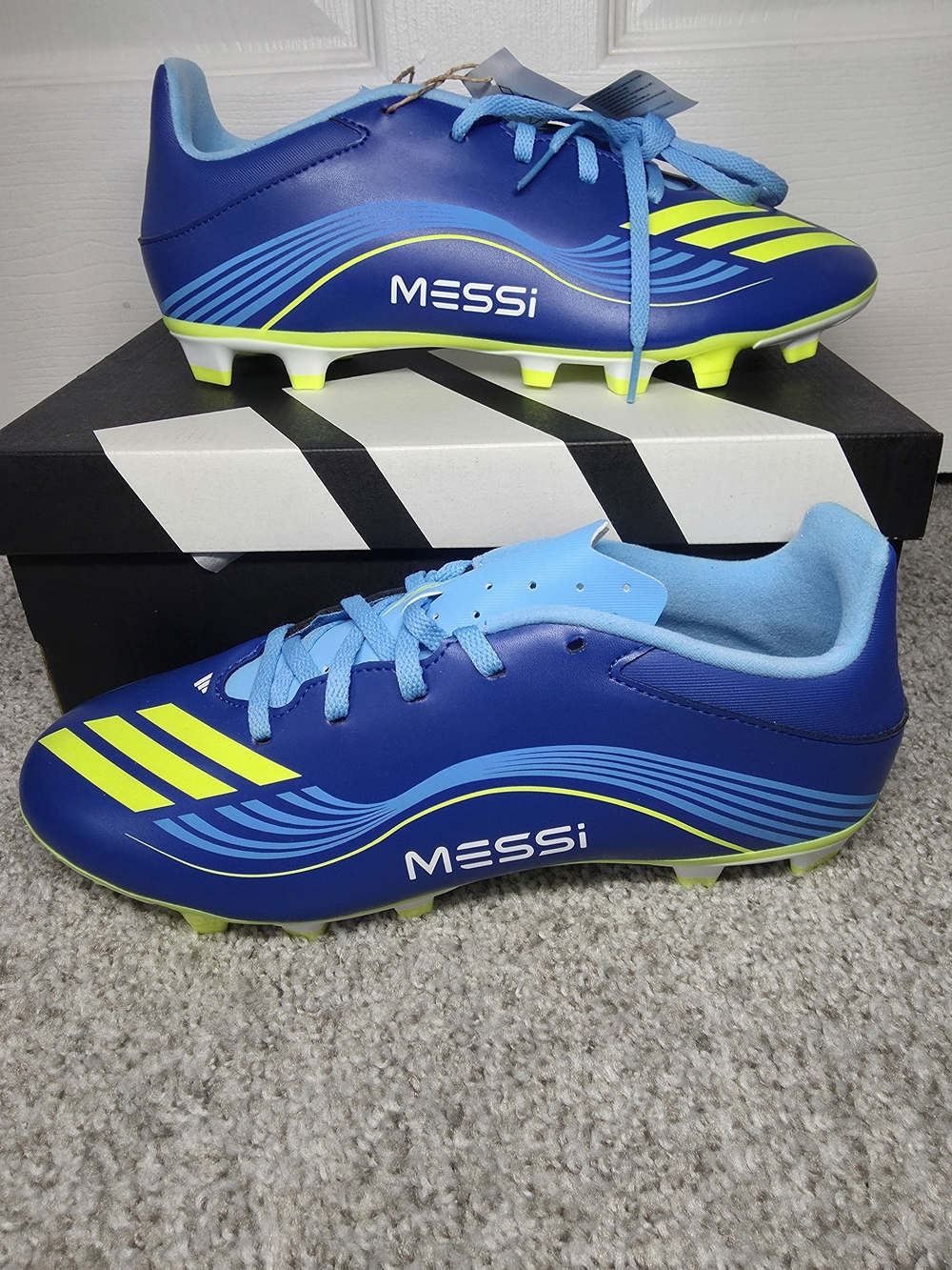 Adidas F50 MESSI Club FG/MG Unisex Soccer Cleat Shoes! Men’s Size 9